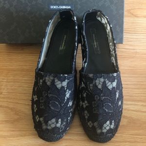 D&G fisherman shoes